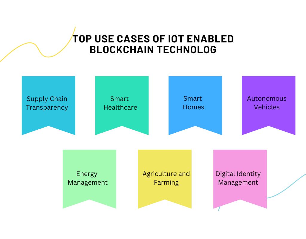 Top Use Cases Of IoT Enabled Blockchain Technology