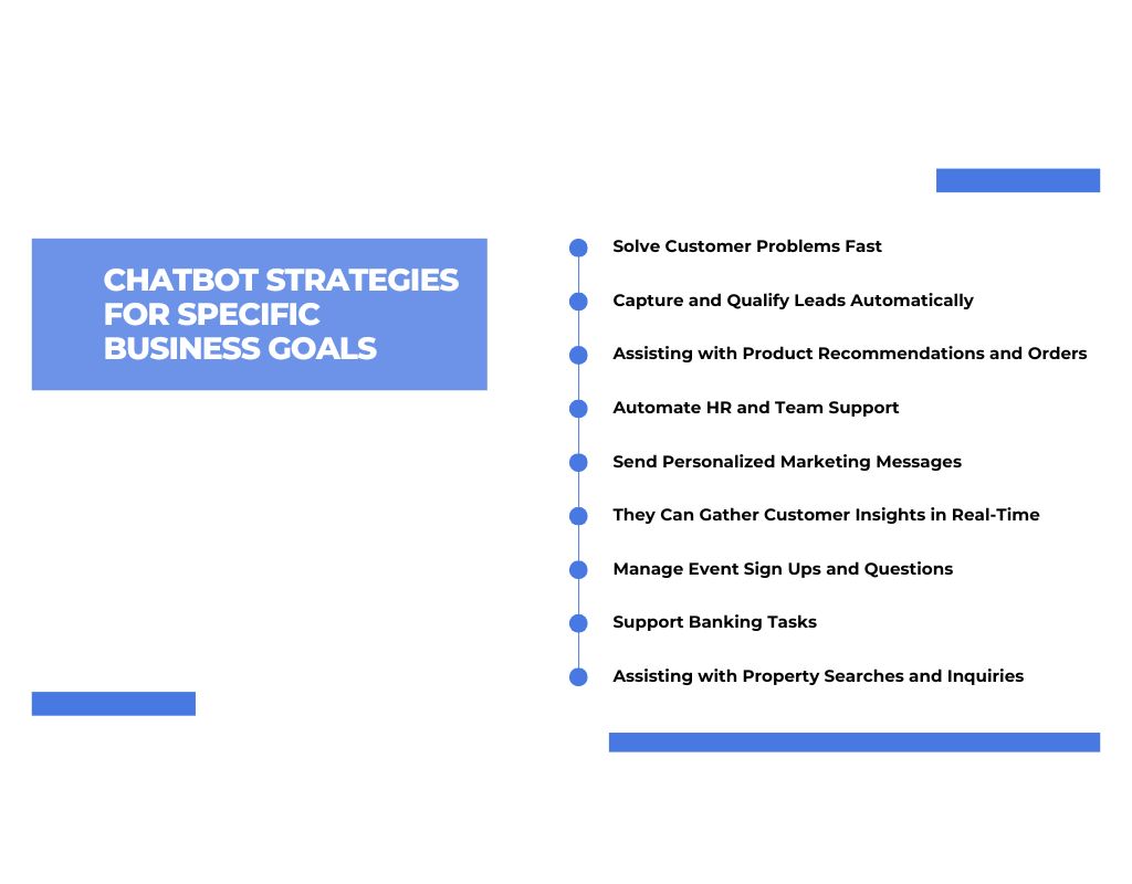 Chatbot Strategies for Specific Business Goals