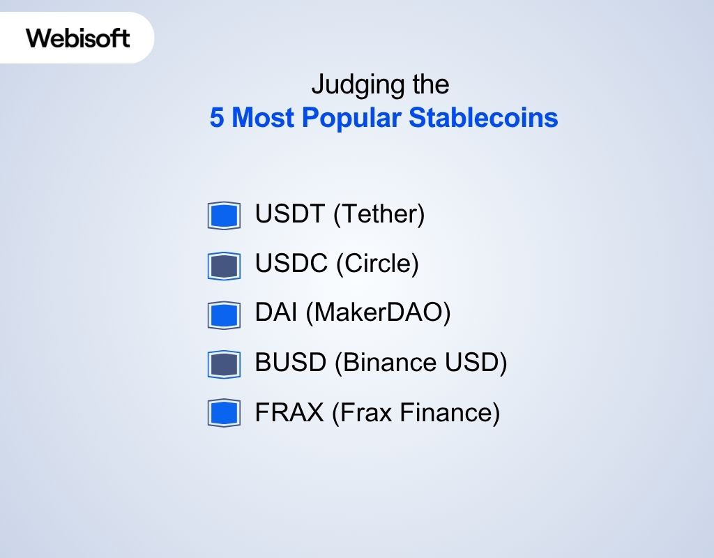 Judging the 5 Most Popular Stablecoins