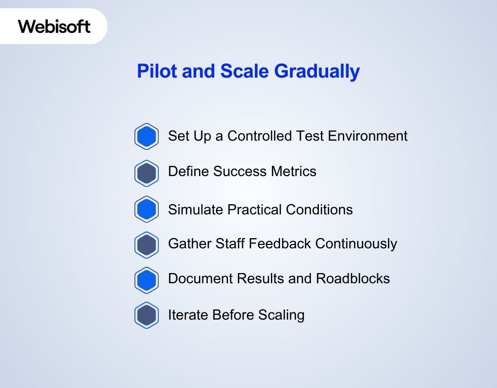 Pilot and Scale Gradually