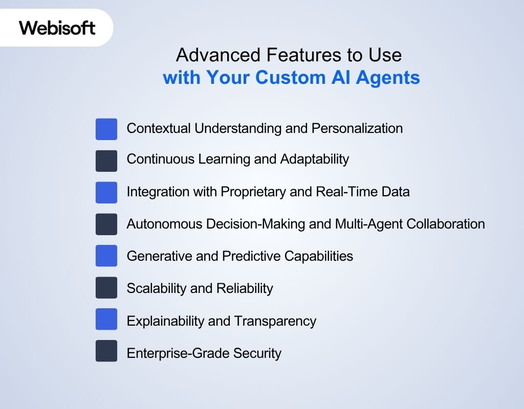Advanced Features to Use with Your Custom AI Agents