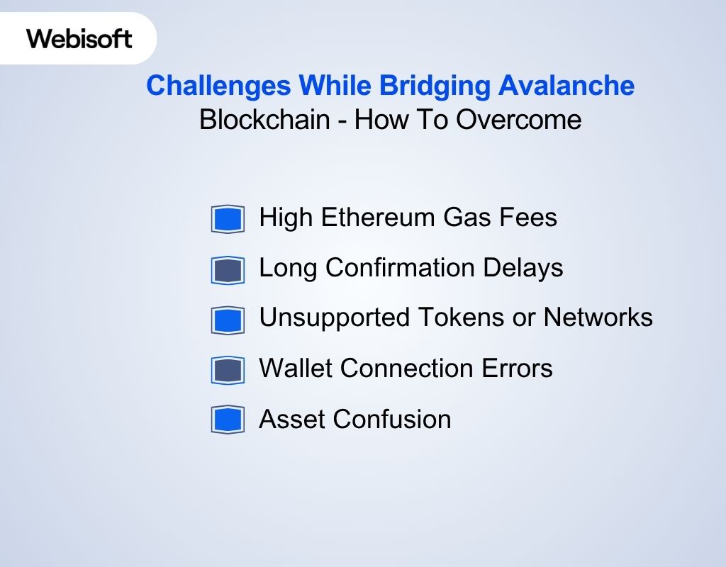 Challenges While Bridging Avalanche Blockchain