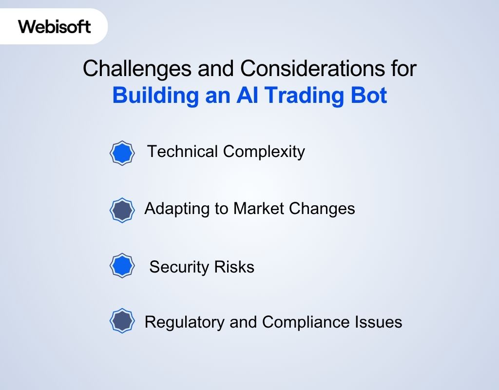 Challenges and Considerations for Building an AI Trading Bot