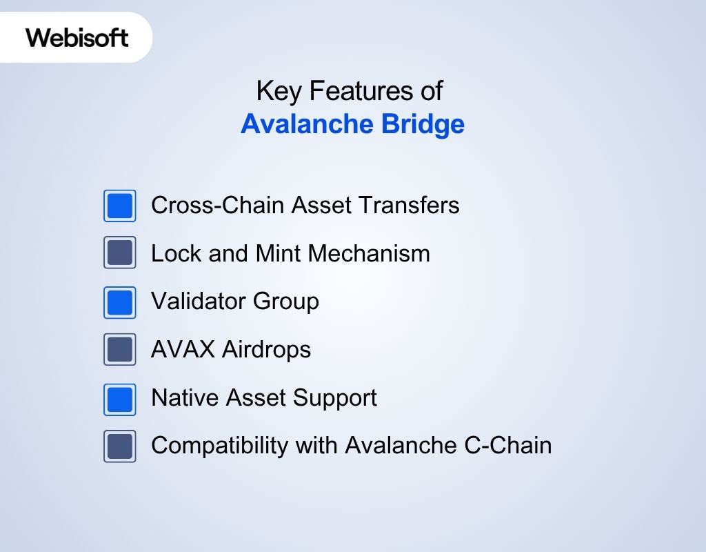 Key Features of Avalanche Bridge