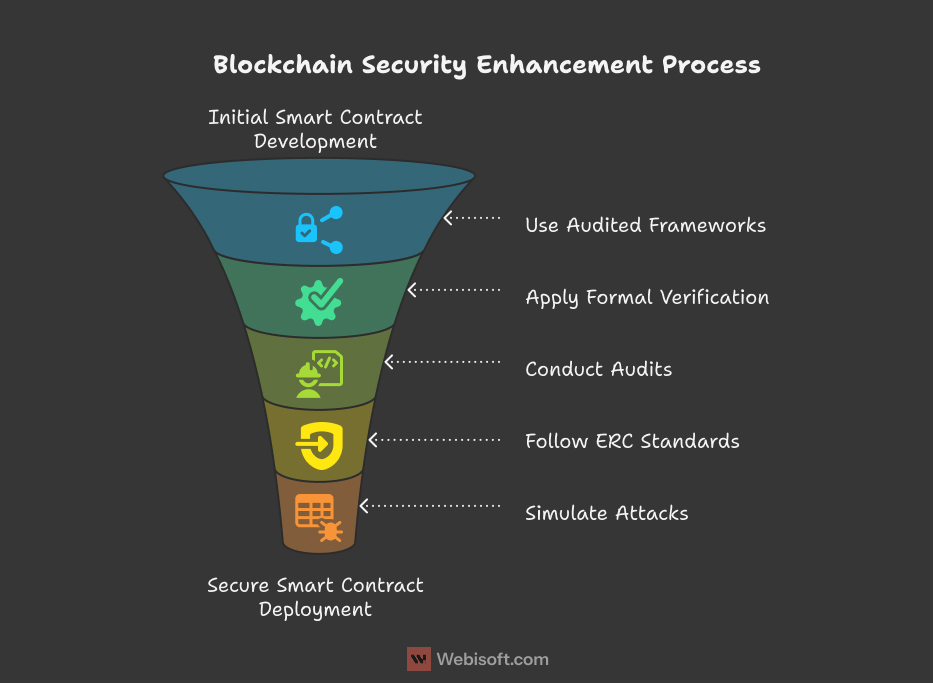 2. Blockchain Security Enhancement Process Blockchain Security Enhancement Process