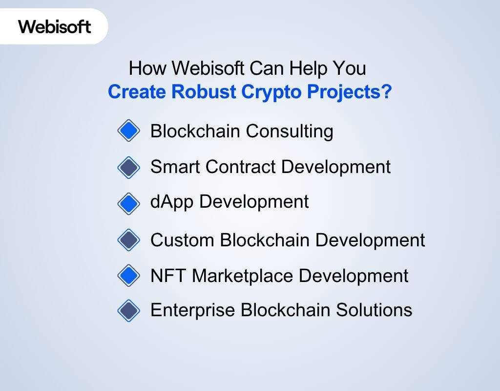 How Webisoft Can Help You Create Robust Crypto Projects