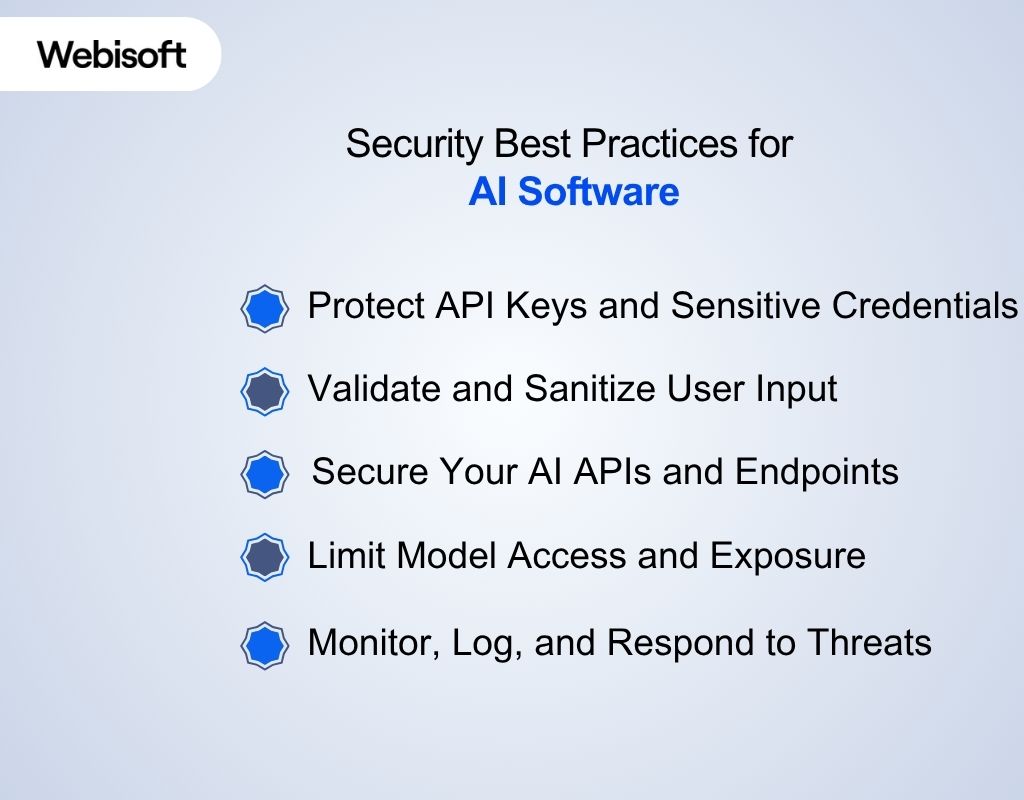 Security Best Practices for AI Software