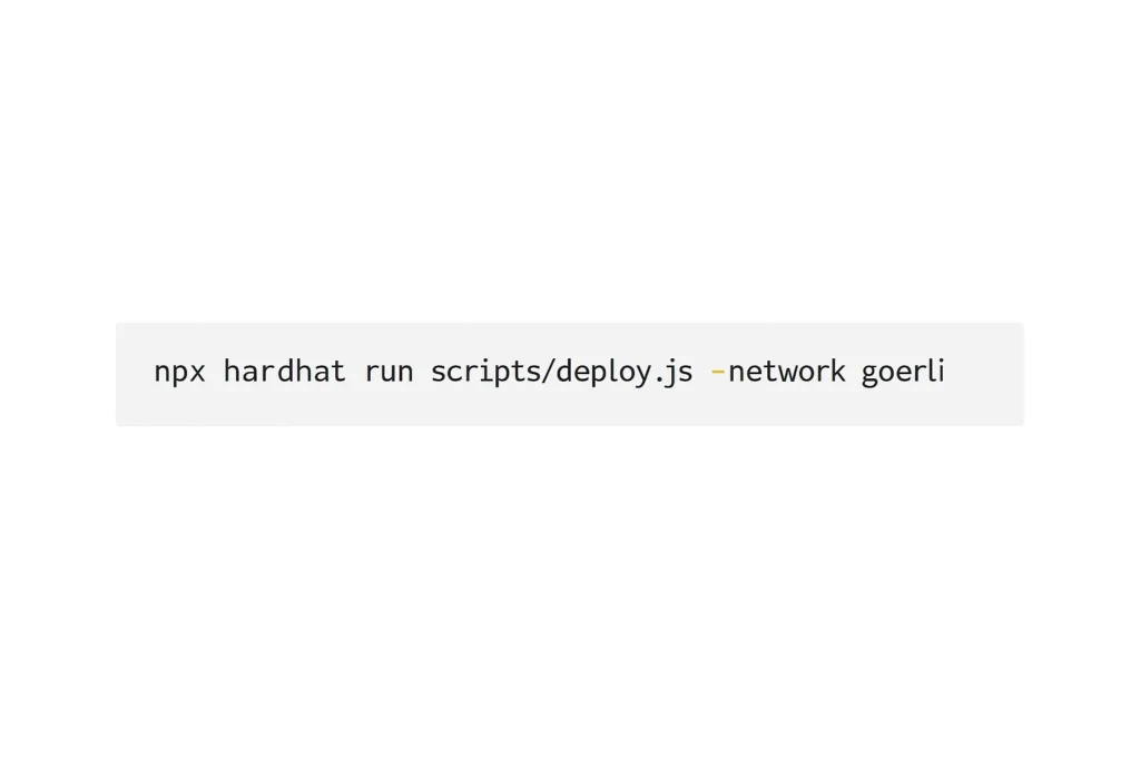 Deploy to a Testnet