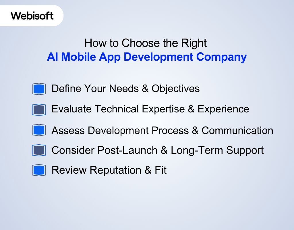 How to Choose the Right AI Mobile App Development Company