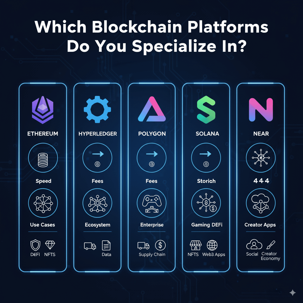Which Blockchain Platforms Do You Specialize In