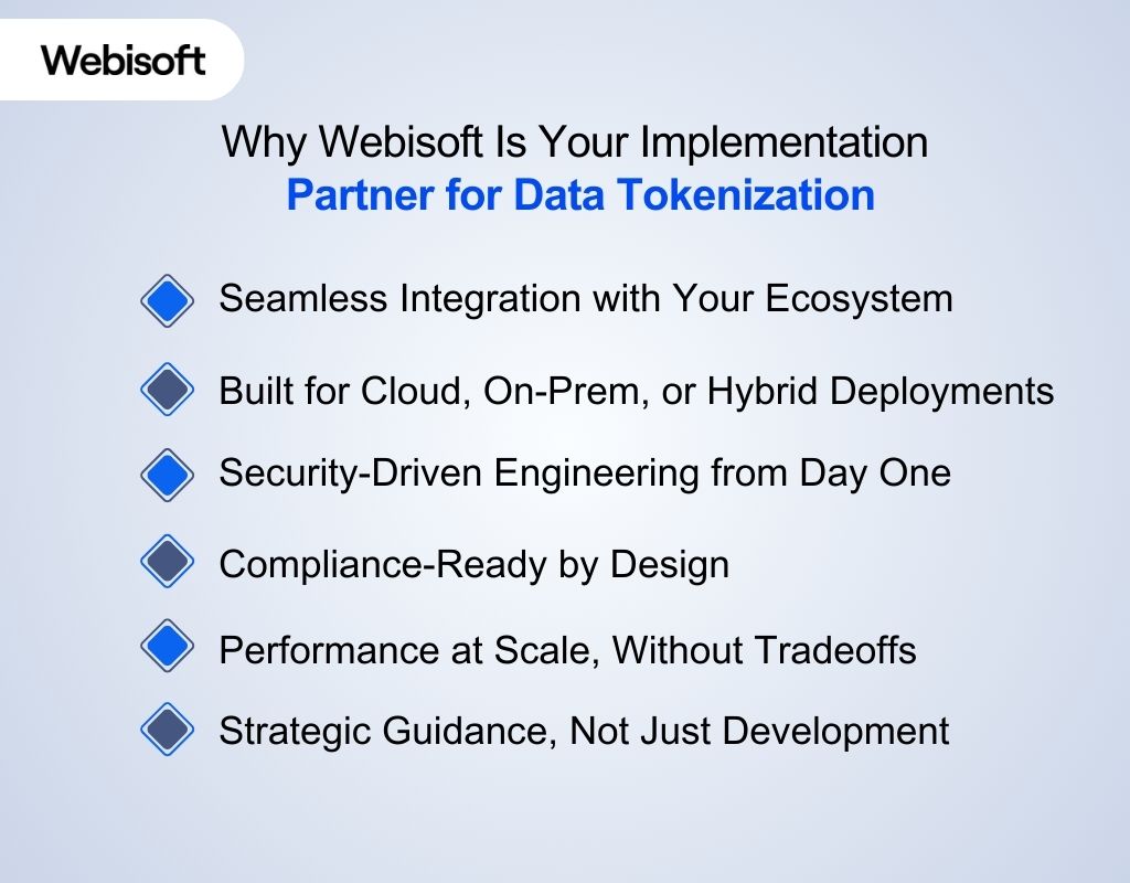 Why Webisoft Is Your Implementation Partner for Data Tokenization