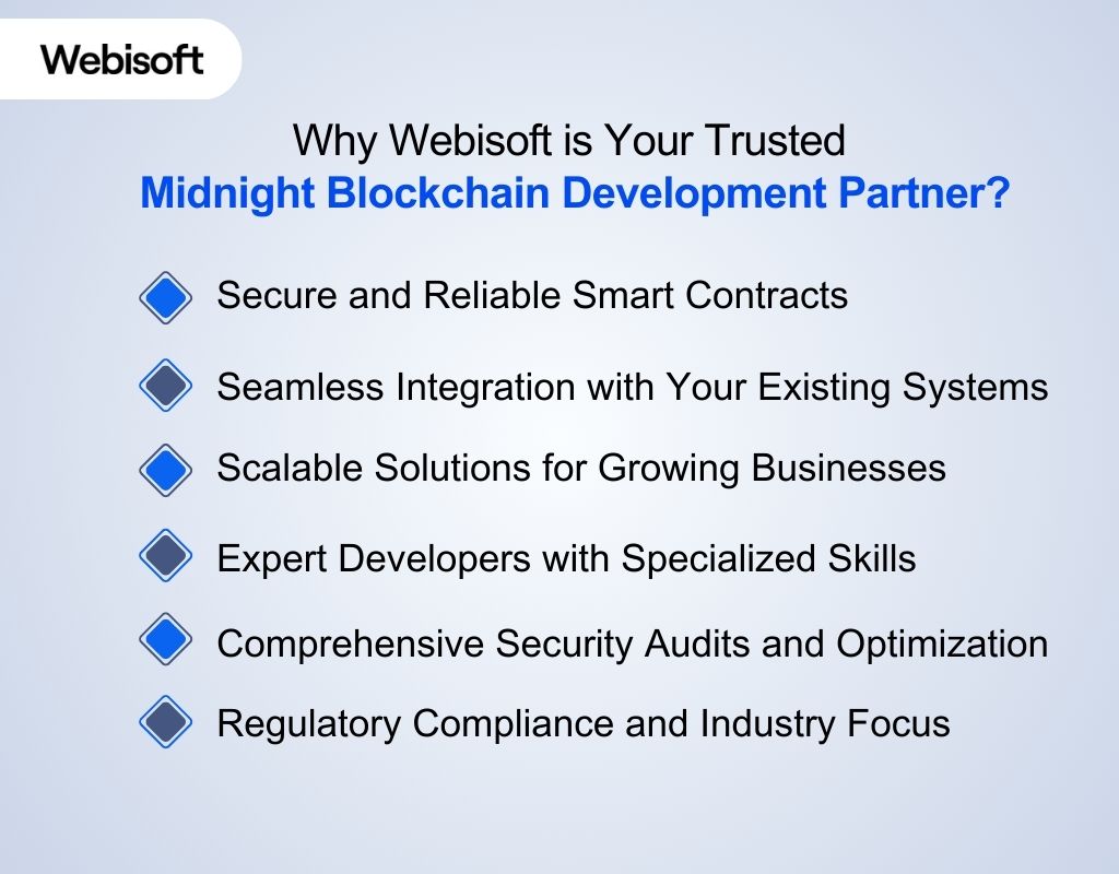 Why Webisoft is Your Trusted Midnight Blockchain Development Partner