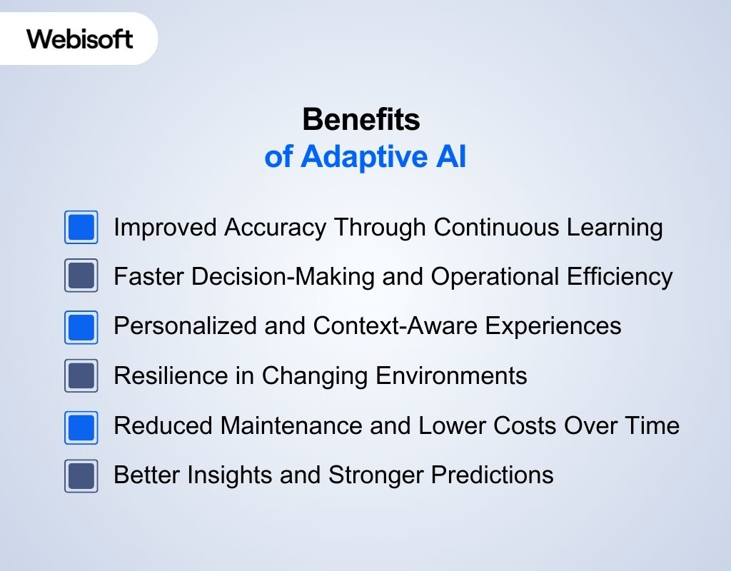 Benefits of Adaptive AI