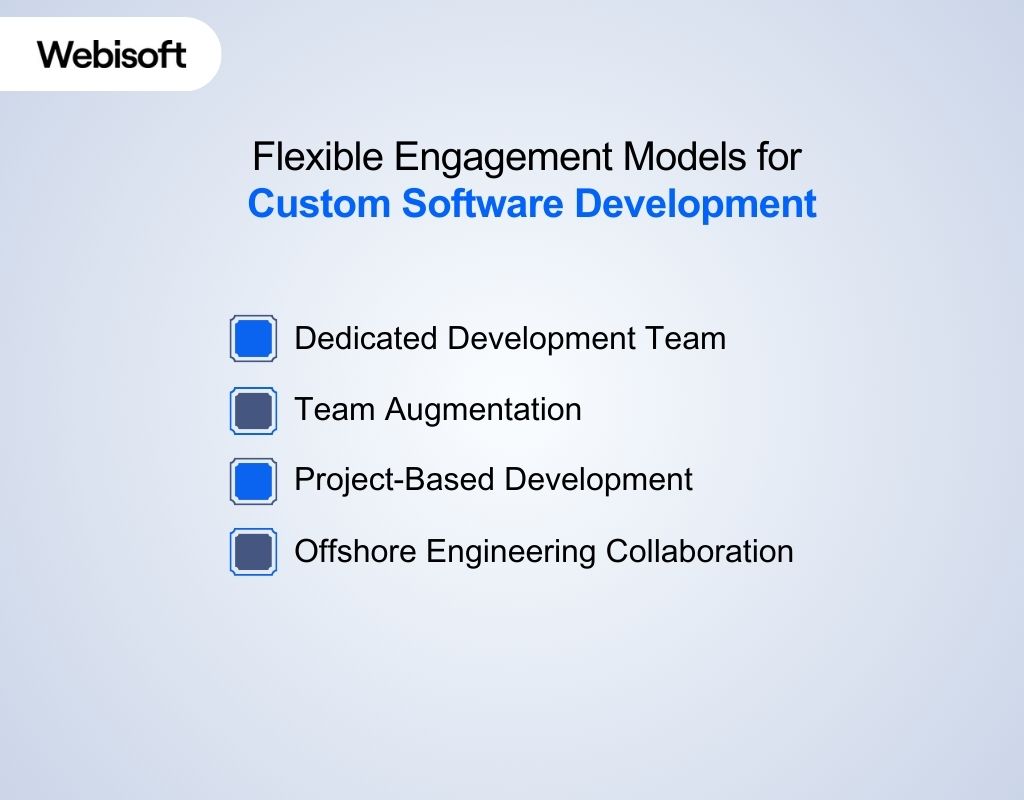 Flexible Engagement Models for Custom Software Development