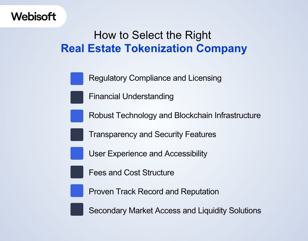 How to Select the Right Real Estate Tokenization Company