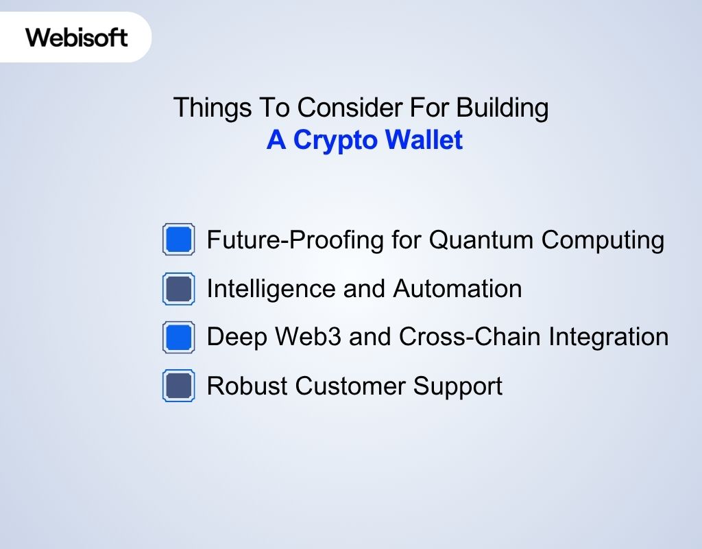 Things To Consider For Building A Crypto Wallet