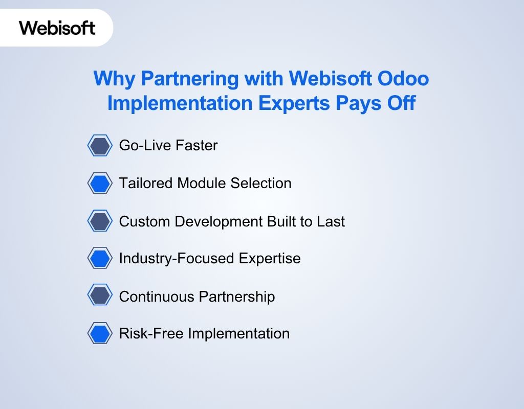 Why Partnering with Webisoft Odoo Implementation Experts Pays Off
