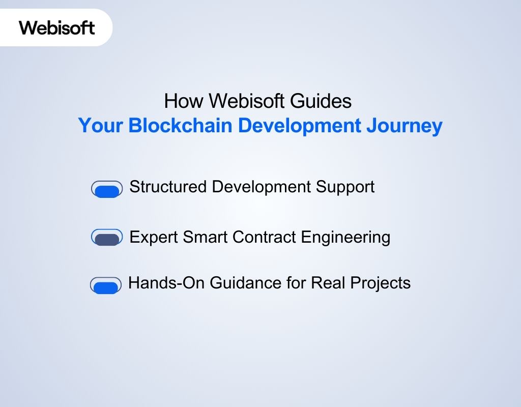 How Webisoft Guides Your Blockchain Development Journey
