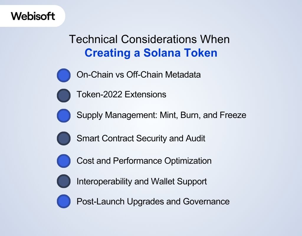Technical Considerations When Creating a Solana Token