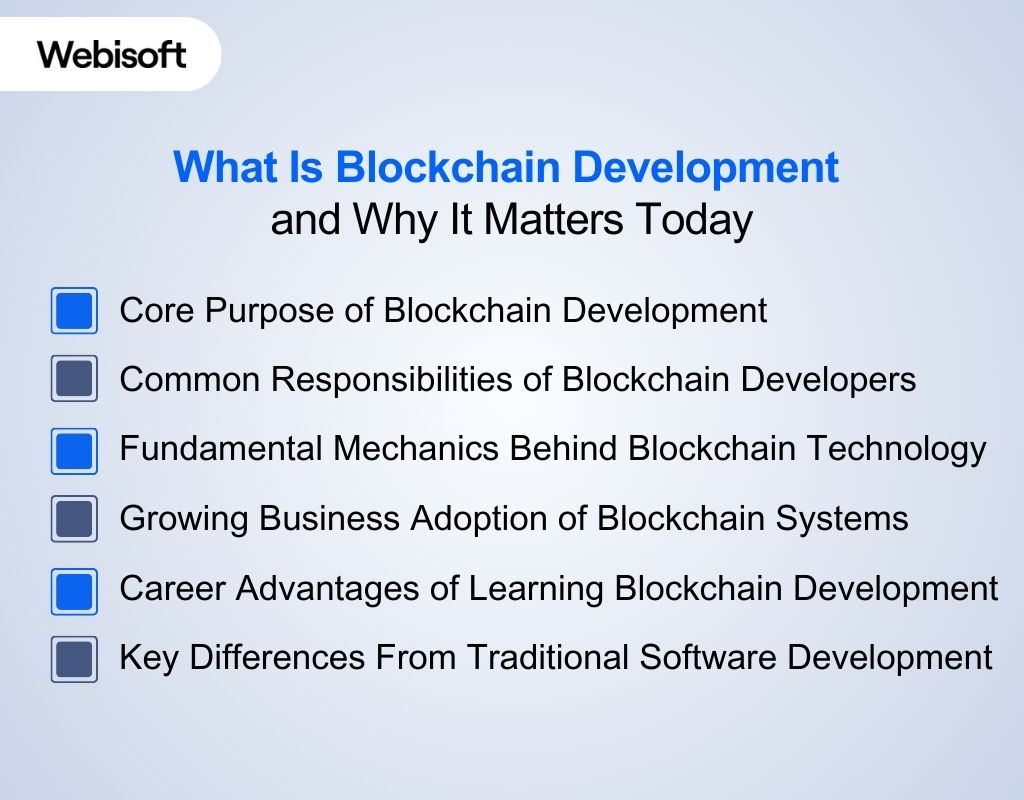 What Is Blockchain Development and Why It Matters Today