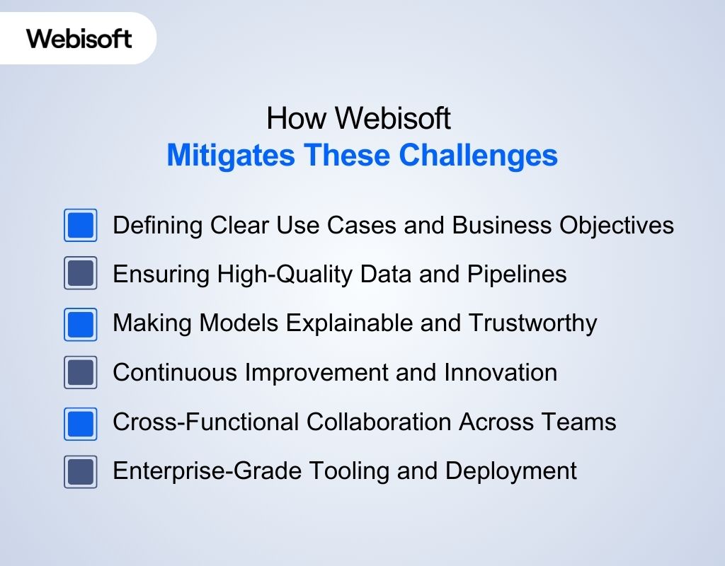 How Webisoft Mitigates These Challenges