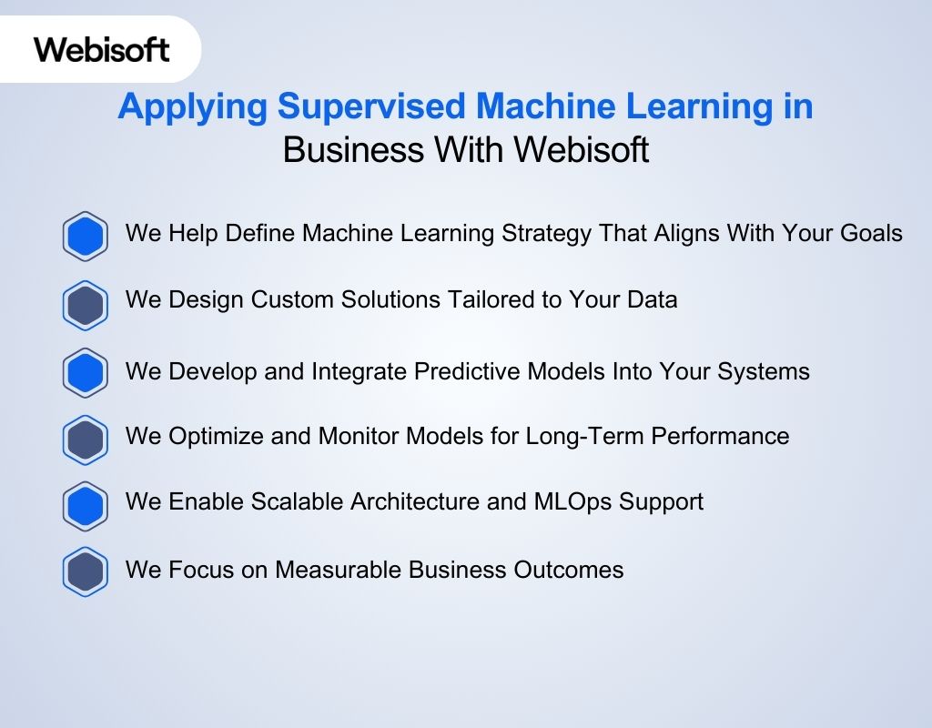 Applying Supervised Machine Learning in Business With Webisoft