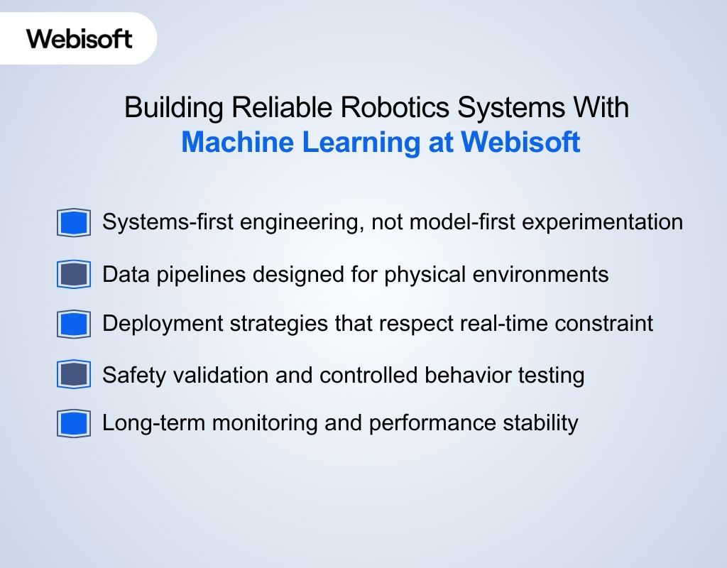 Building Reliable Robotics Systems With Machine Learning at Webisoft