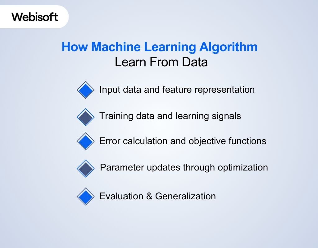 How Machine Learning Algorithm Learn From Data