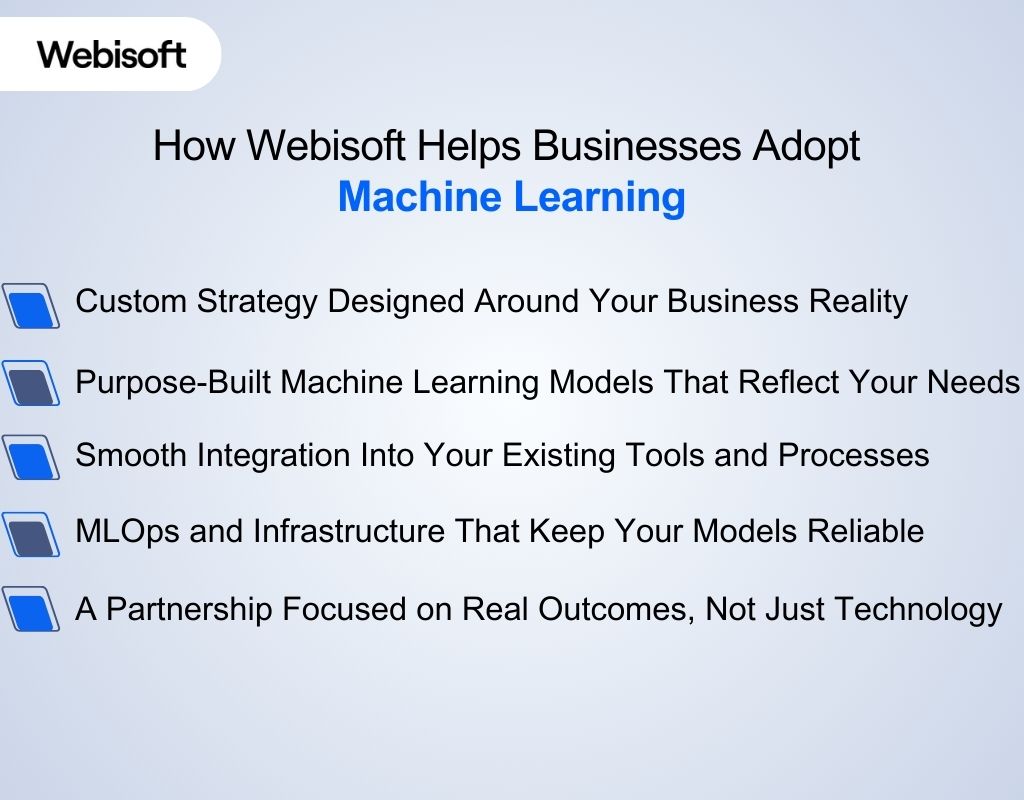 How Webisoft Helps Businesses Adopt Machine Learning