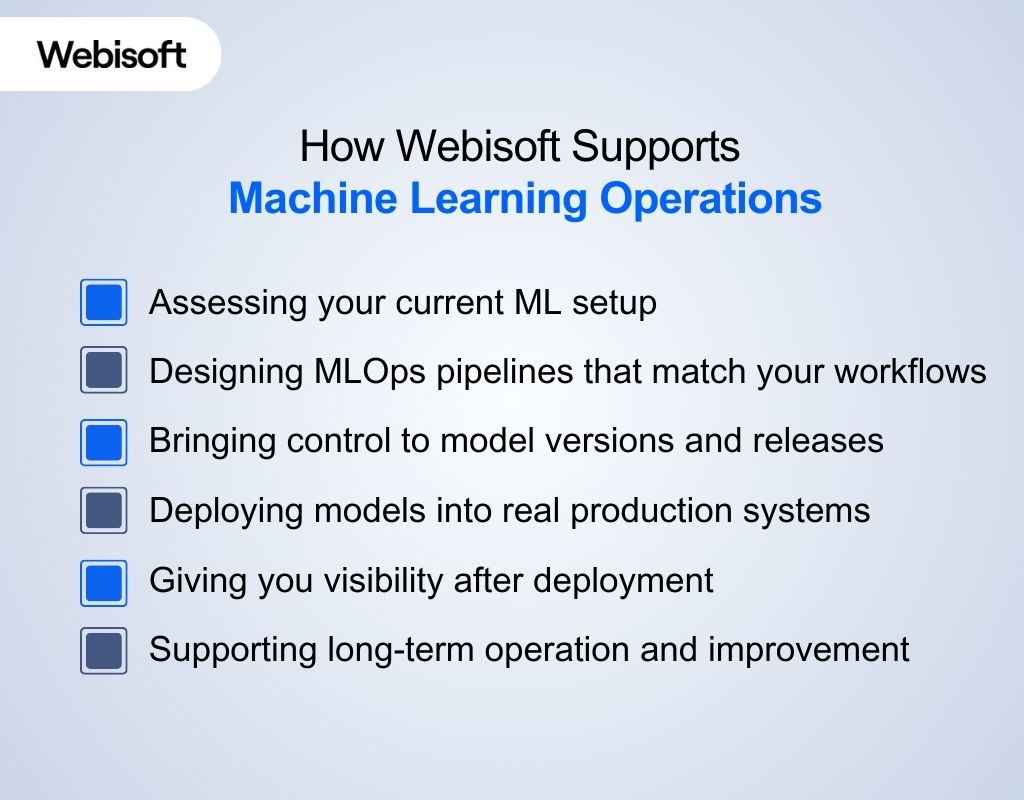 How Webisoft Supports Machine Learning Operations