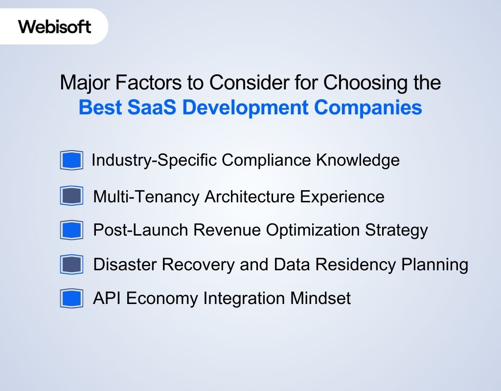 Major Factors to Consider for Choosing the Best SaaS Development Companies