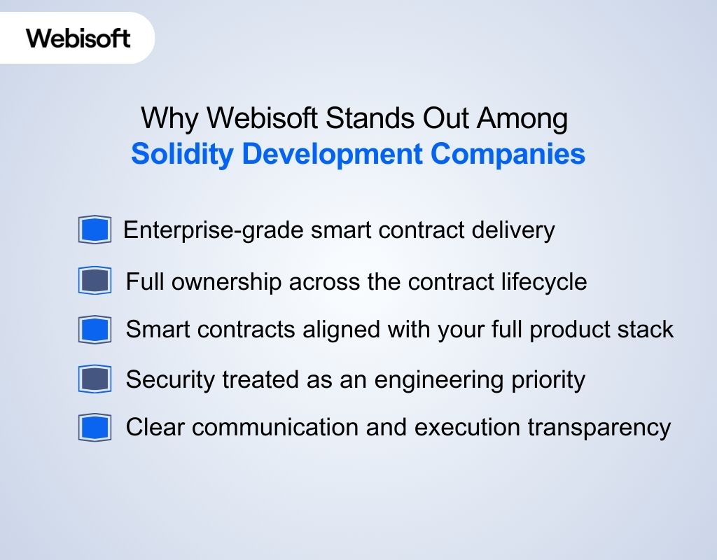 Why Webisoft Stands Out Among Solidity Development Companies