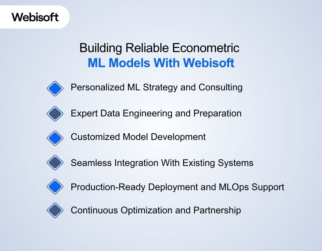 Building Reliable Econometric ML Models With Webisoft