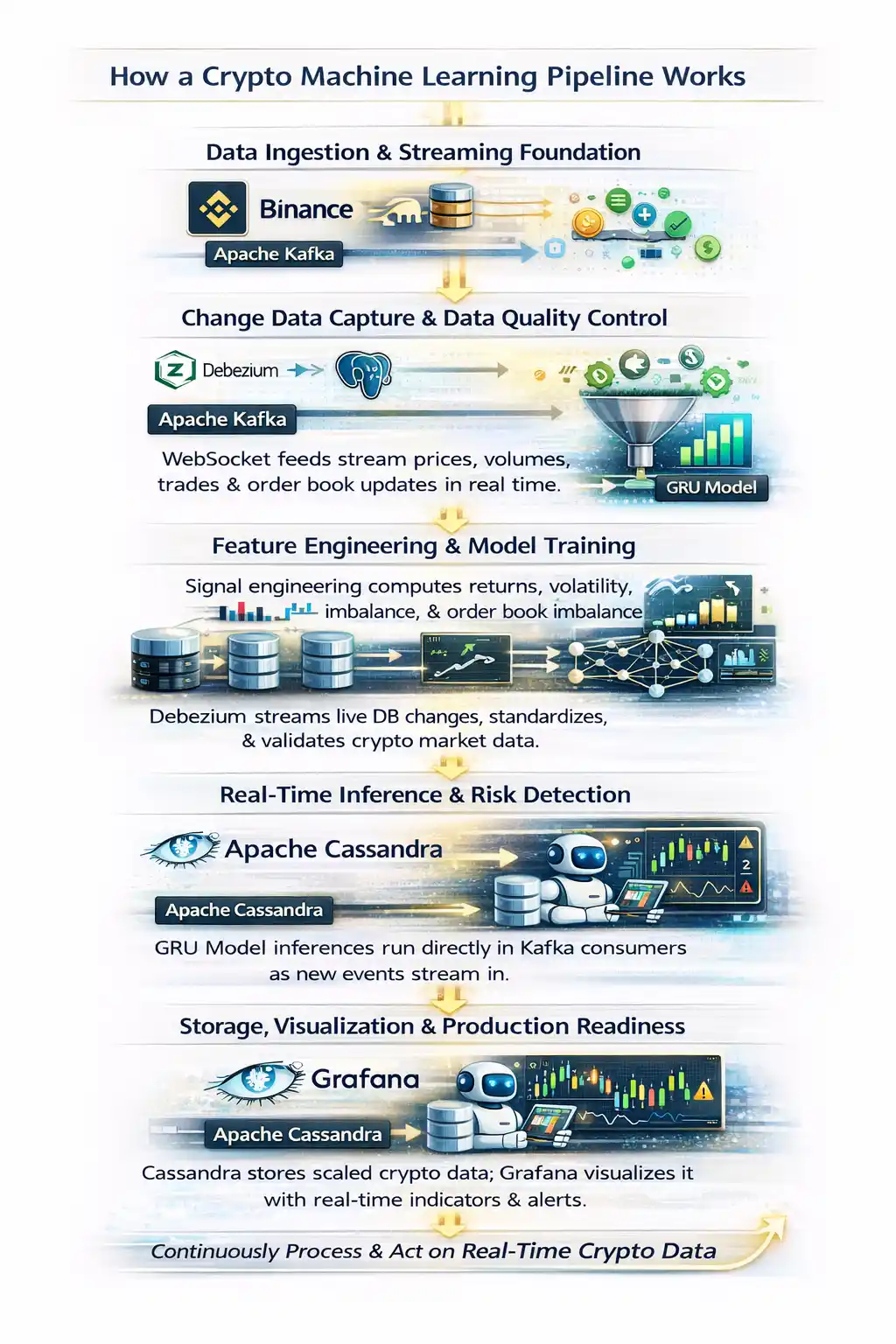 How a Crypto Machine Learning Pipeline Works