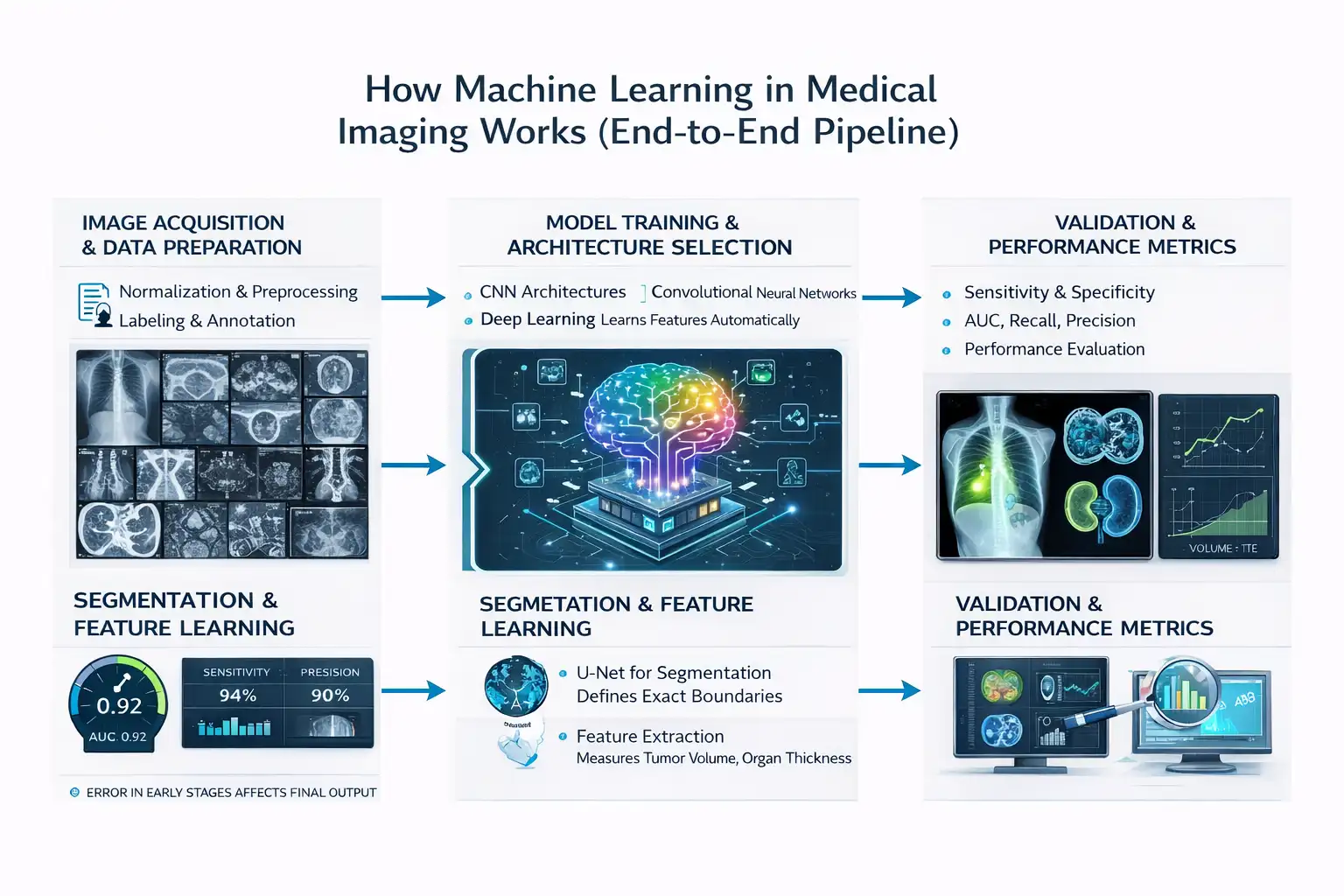 How Machine Learning in Medical Imaging Works